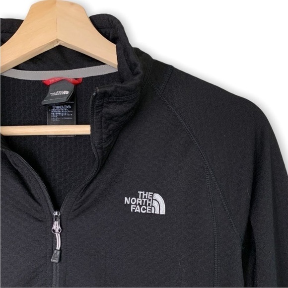 The North Face 1/2 Zip Black Long Sleeve Top - Picture 6 of 8